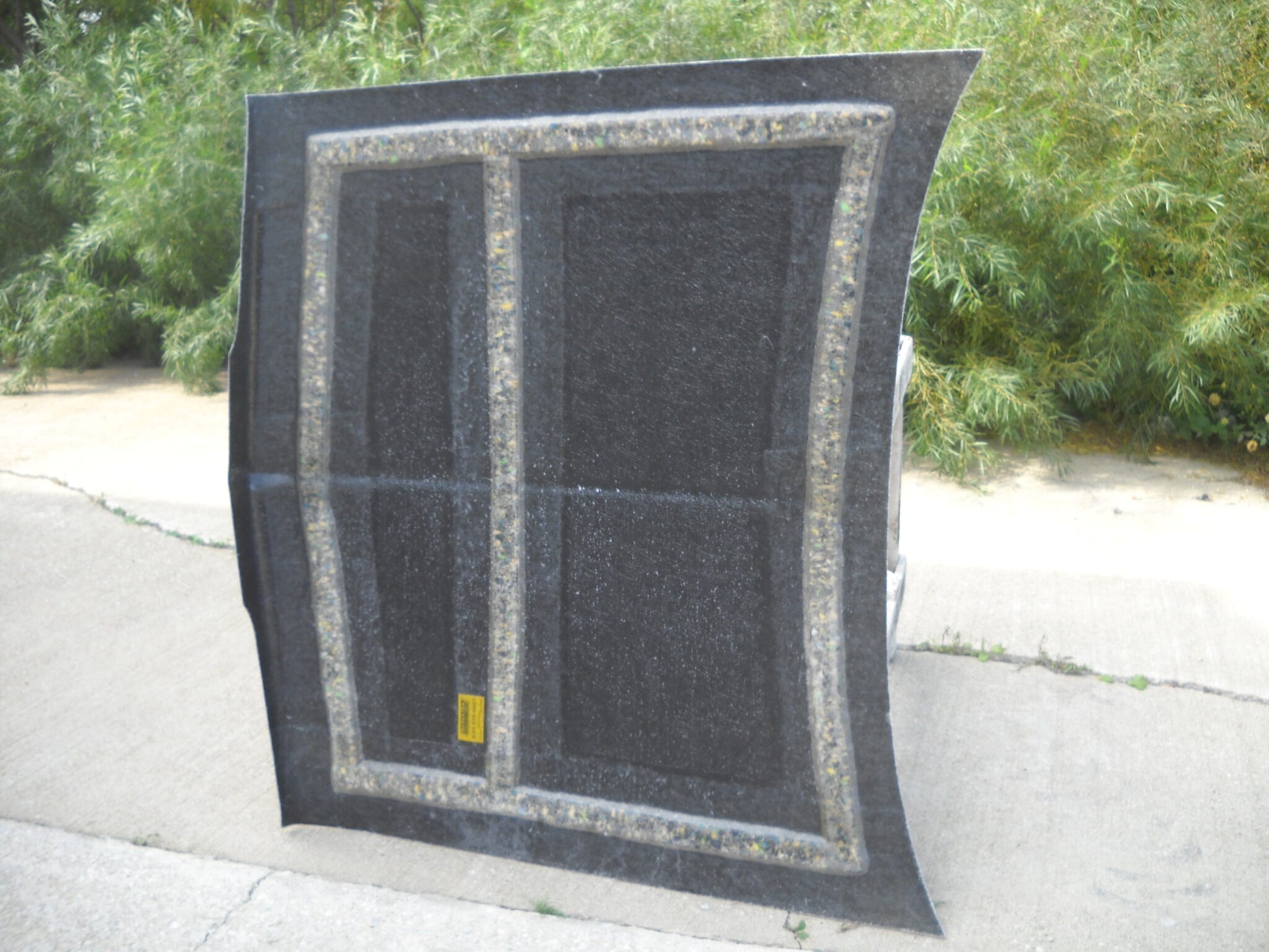 1966 Barracuda Stock Flat Pin-On Fiberglass Hood - Glasstek H7064 - view 3