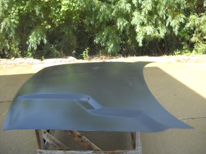2007-2014 Challenger Extended Pin-On Fiberglass Hood - Glasstek H7067 - view 2
