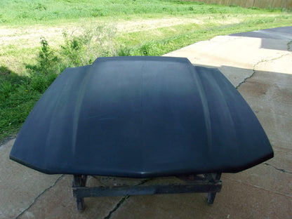 2005-2009 Mustang Gt500 2 1/2" Cowl Stock Sized Bolt-On Fiberglass Hood - Glasstek H9092 product image