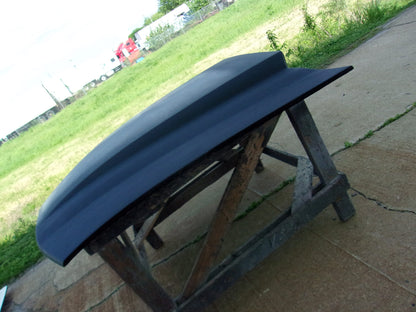 2005-2009 Mustang Gt500 2 1/2" Cowl Stock Sized Bolt-On Fiberglass Hood - Glasstek H9092 - view 3