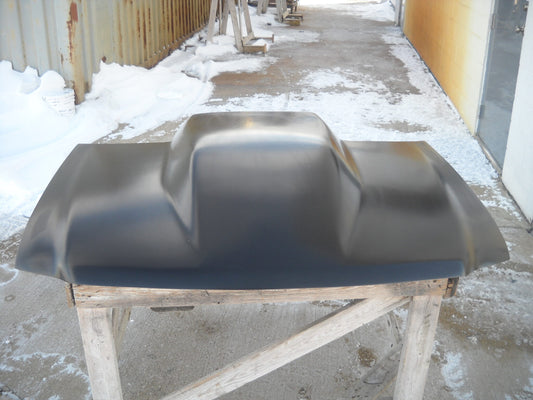 1997-2003 Ford F 150 5" Sunoco Style Bolt-On Fiberglass Hood - Glasstek H9099 product image