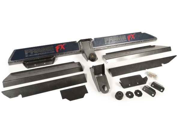 Hellwig Frame Rail Brace - Frame FX - Weld-On - Steel - Natural - GM A-Body 1968-72 - Kit