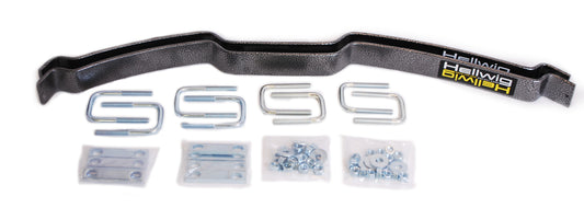 Hellwig Helper Spring Kit - EZ-990 - Add-A-Leaf - Stock Height - Rear - Steel - Silver Powder Coat - Various