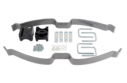 Hellwig Helper Spring Kit - EZ-990 - Add-A-Leaf - Stock Height - Rear - Steel - Silver Powder Coat - Ford Transit
