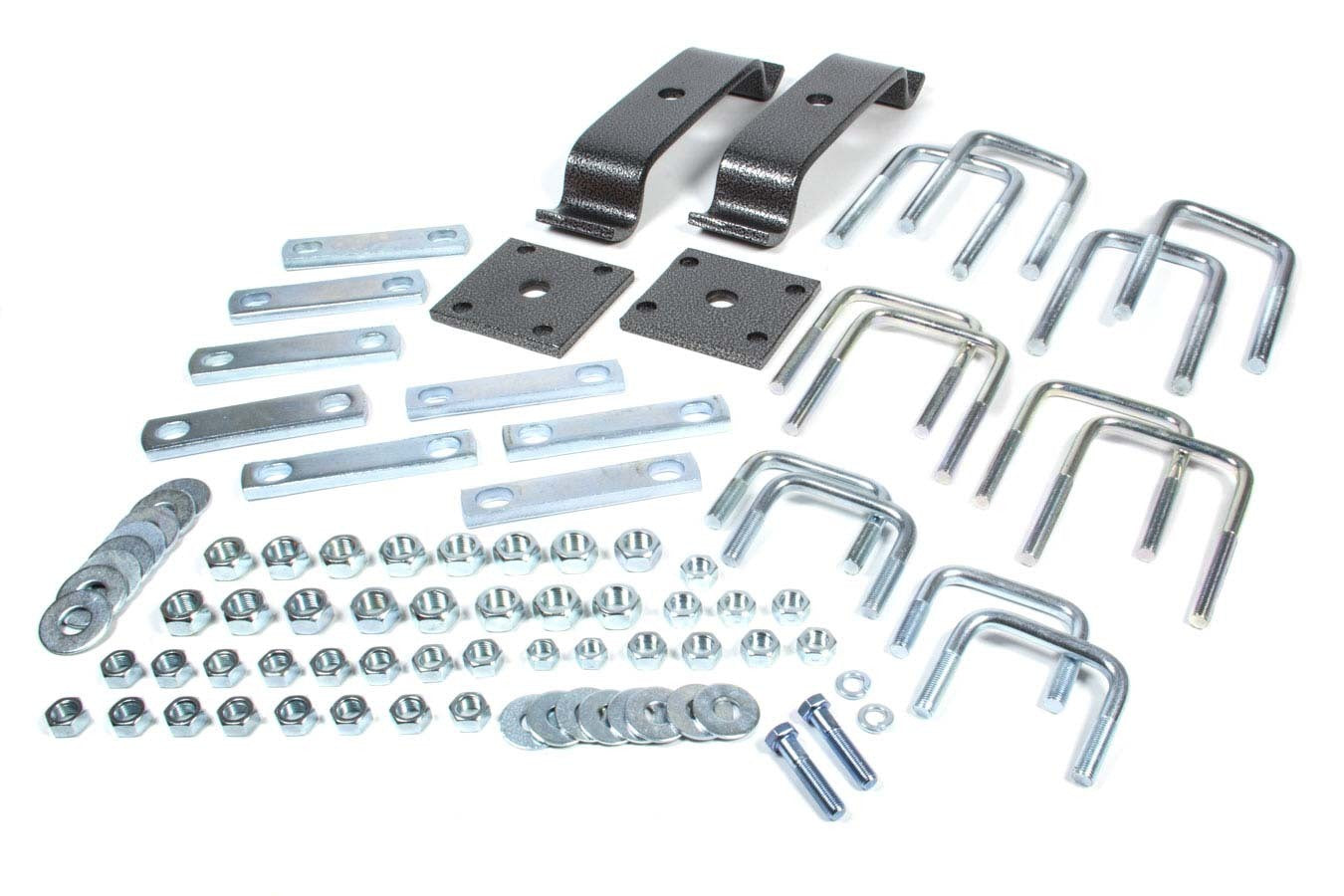 Hellwig Helper Spring Mounting - Steel - Silver Powder Coat - LP-25 - Various Applications - Kit