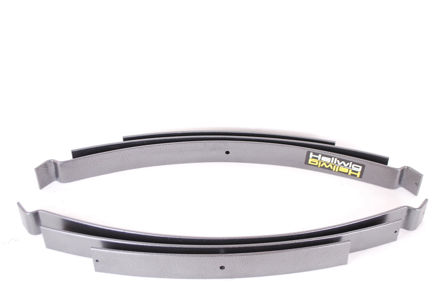 Hellwig Helper Spring Kit - LP-25 - Add-A-Leaf - Stock Height - Rear - Steel - Silver Powder Coat - Dodge / Mercedes