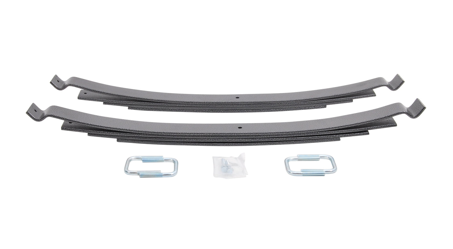 Hellwig Helper Spring Kit - LP-35 - Add-A-Leaf - Stock Height - Rear - Steel - Silver Powder Coat - Various