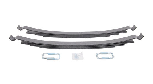 Hellwig Helper Spring Kit - LP-35 - Add-A-Leaf - Stock Height - Rear - Steel - Silver Powder Coat - Various