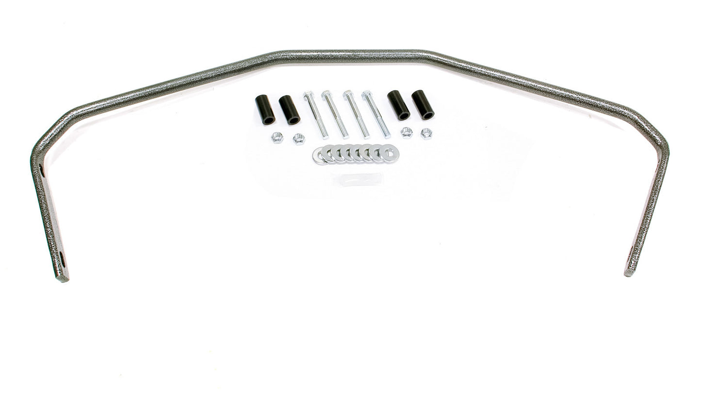 Hellwig Sway Bar - Rear - 0.875 in Diameter - Brackets / End Links - Chromoly - Gray Powder Coat - Chevrolet Impala