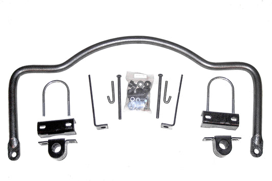 Hellwig Sway Bar - Rear - 1.5 in Diameter - Brackets / End Links / Hardware / Polyurethane Bushings - Chromoly - Gray