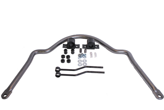 Hellwig Sway Bar - Rear - 1.5 in Diameter - End Links / Hardware / Polyurethane Bushings - Chromoly - Gray Powder Coat
