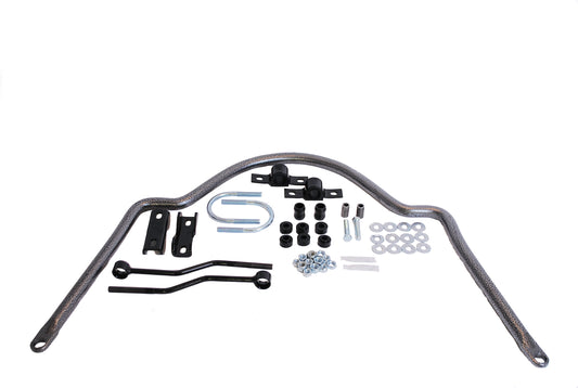 Hellwig Sway Bar - Rear - 1.25 in Diameter - Brackets / End Links / Hardware / Polyurethane Bushings - Chromoly - Gray