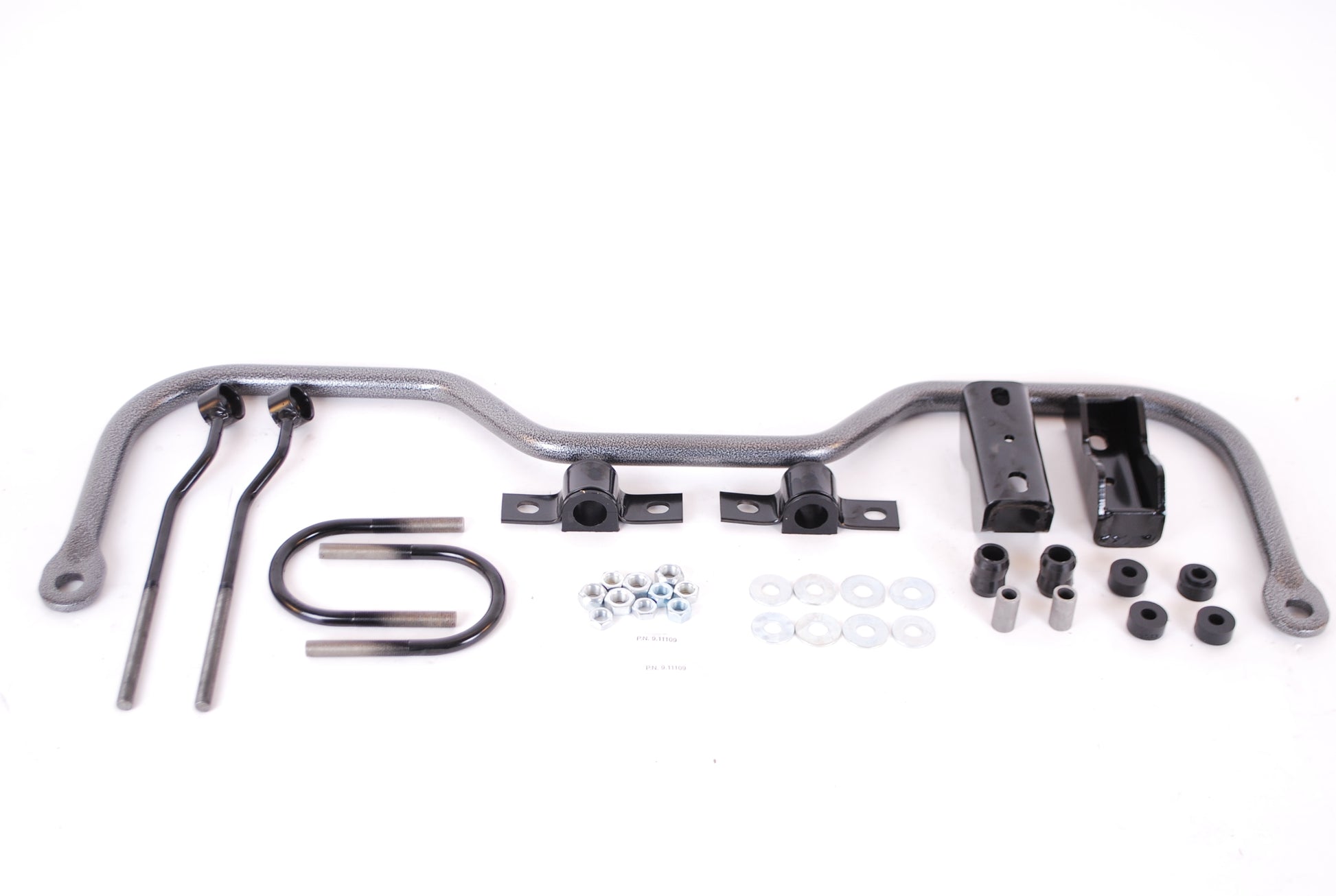 Hellwig Sway Bar - Rear - 1.125 in Diameter - Brackets / End Links / Hardware / Polyurethane Bushings - Chromoly -