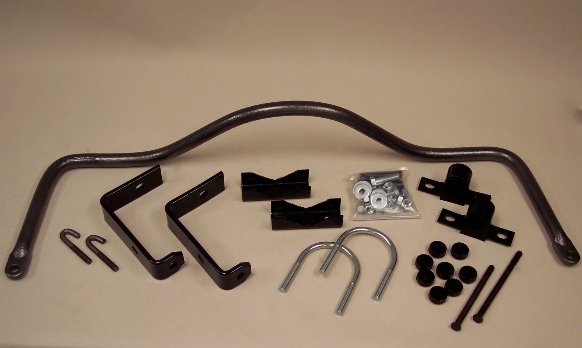 Hellwig Sway Bar - Rear - 1.125 in Diameter - Brackets / End Links / Hardware / Polyurethane Bushings - Chromoly -
