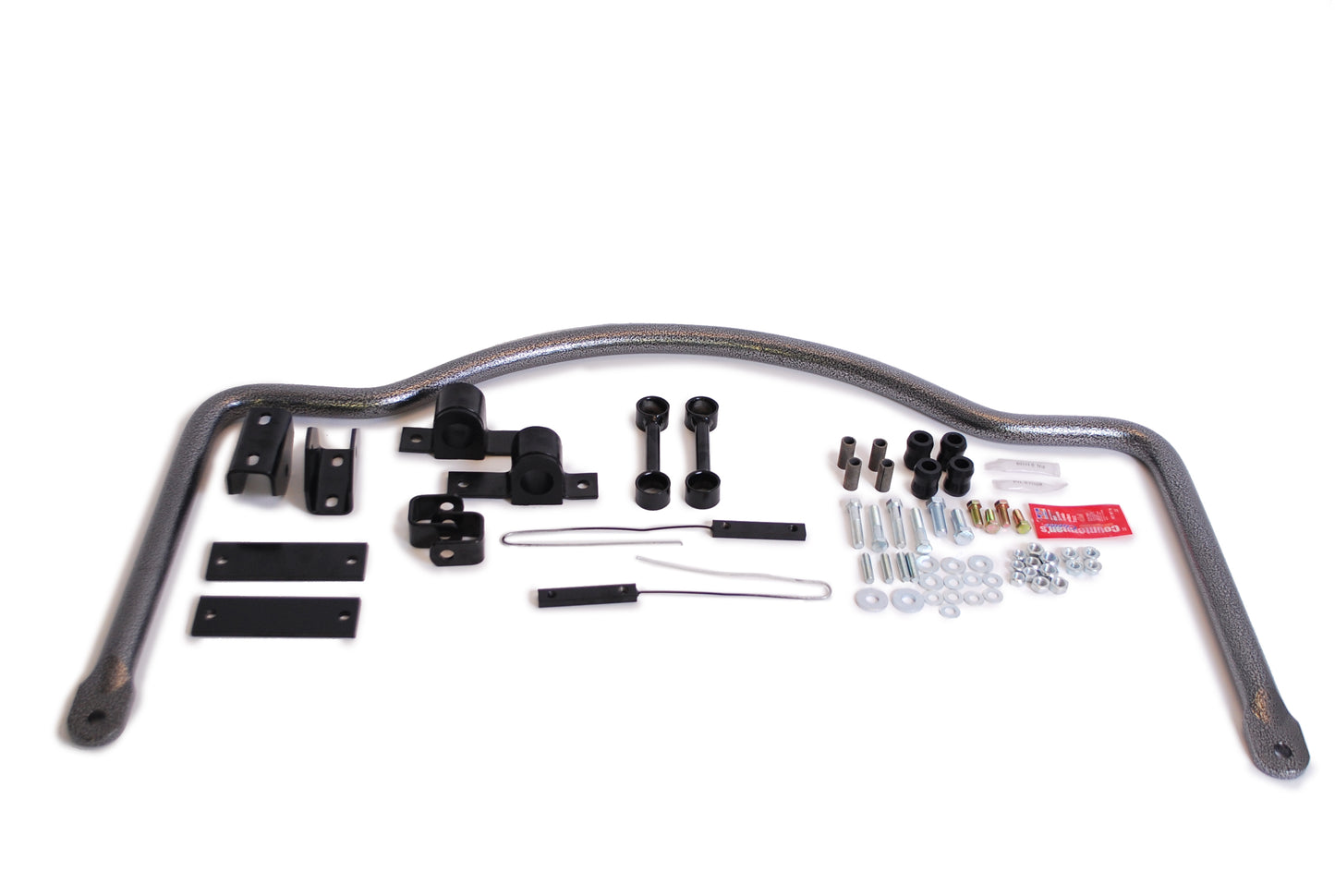 Hellwig Sway Bar - Rear - 1.375 in Diameter - Brackets / End Links / Hardware / Polyurethane Bushings - Chromoly -