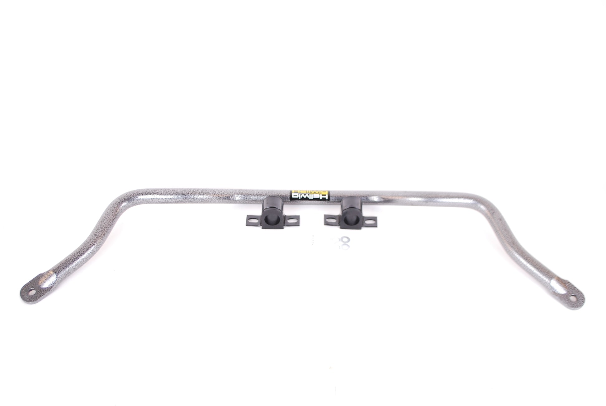 Hellwig Sway Bar - Front - 1.5 in Diameter - Polyurethane Bushings - Chromoly - Gray Powder Coat - Ford Fullsize Truck