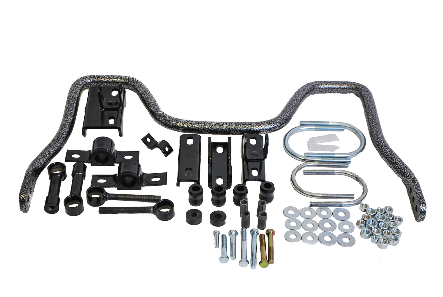 Hellwig Sway Bar - Adjustable - Rear - 1.125 in Diameter - Brackets / End Links / Hardware / Polyurethane Bushings -