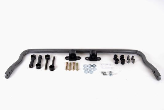 Hellwig Sway Bar - Adjustable - Front - 1.25 in Diameter - Hardware / Polyurethane Bushings - Chromoly - Gray Powder