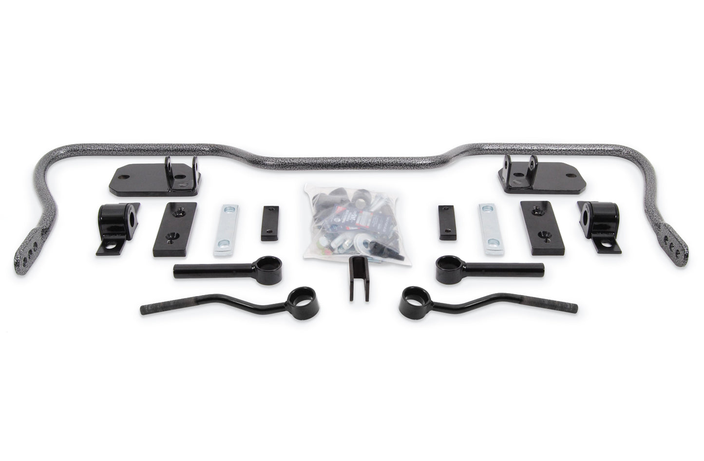 Hellwig Sway Bar - Adjustable - Rear - 0.875 in Diameter - Brackets / Hardware / Polyurethane Bushings - Chromoly -