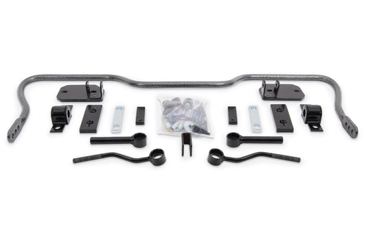 Hellwig Sway Bar - Adjustable - Rear - 0.875 in Diameter - Brackets / Hardware / Polyurethane Bushings - Chromoly -