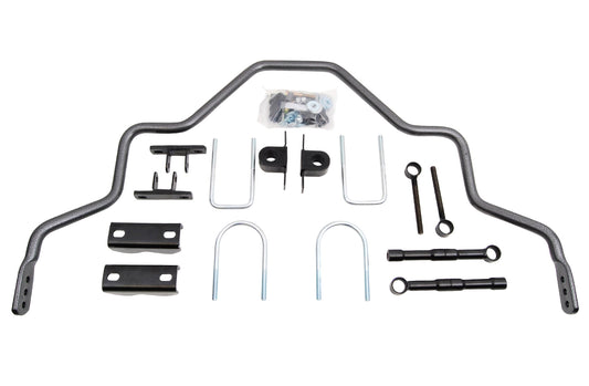 Hellwig Sway Bar - Adjustable - Rear - 1.125 in Diameter - Brackets / Hardware / Polyurethane Bushings - Chromoly -