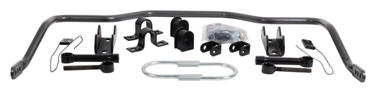 Hellwig Sway Bar - Rear - 1 in Diameter - End Links / Hardware / Polyurethane Bushings - Chromoly - Gray Powder Coat -