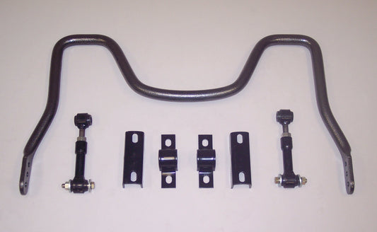 Hellwig Sway Bar - Adjustable - Rear - 1.125 in Diameter - Brackets / End Links / Polyurethane Bushings - Chromoly -