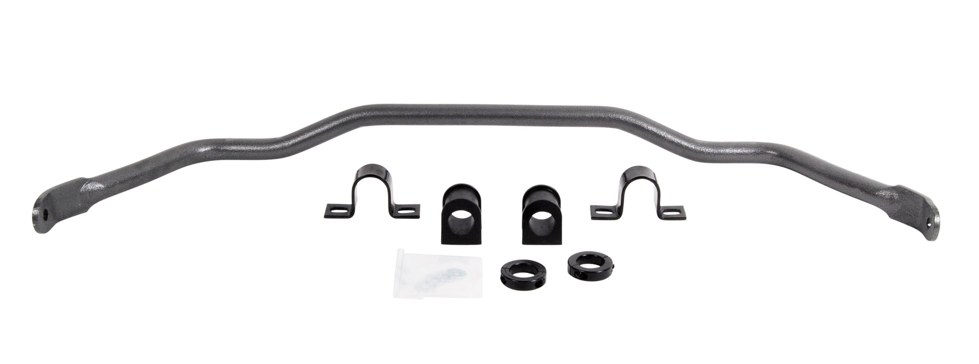 Hellwig Sway Bar - Front - 1.375 in Diameter - Polyurethane Bushings - Chromoly - Gray Powder Coat - Lightning - Ford