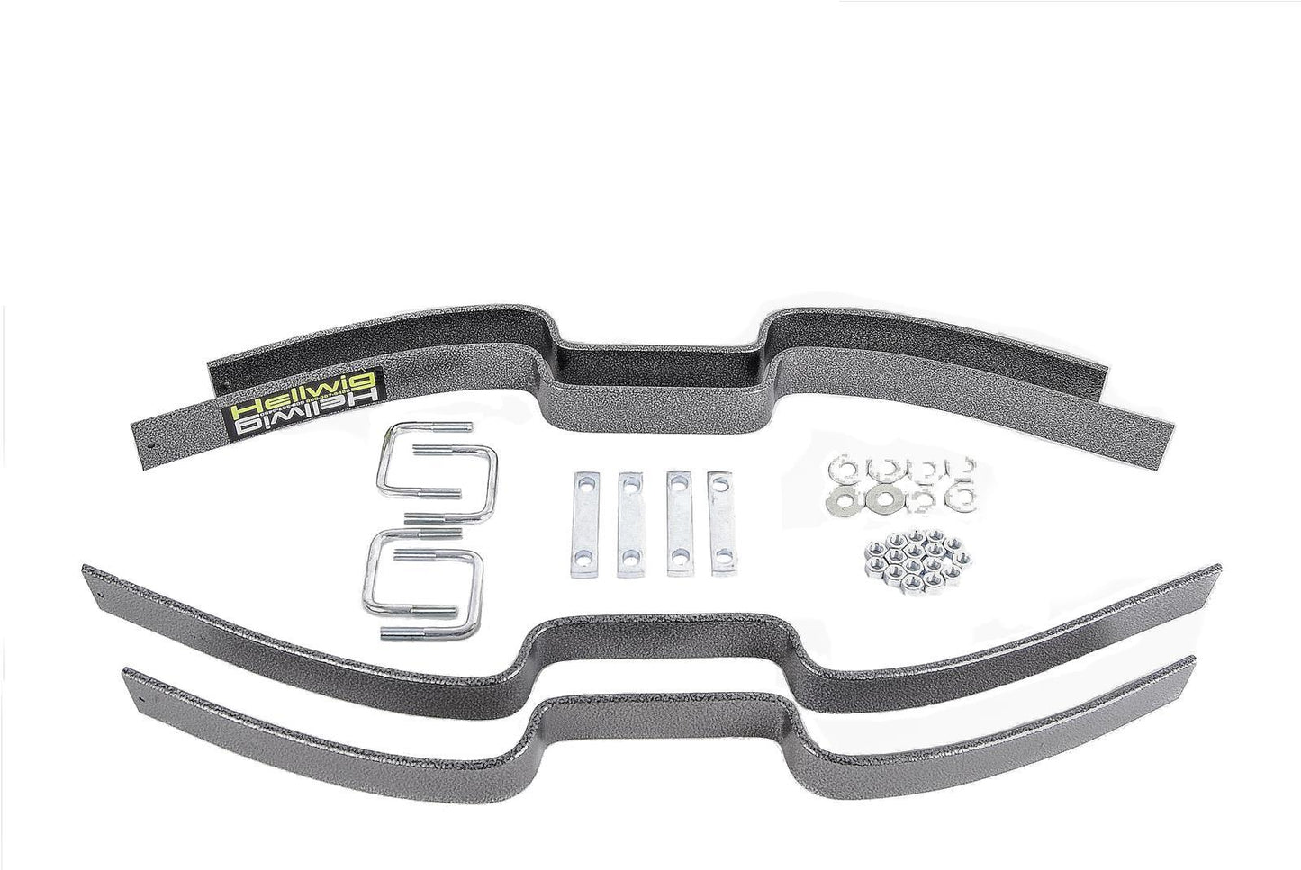 Hellwig Helper Spring Kit - Add-A-Leaf - Stock Height - Rear - Steel - Silver Powder Coat - Ford Fullsize Truck 2024 -