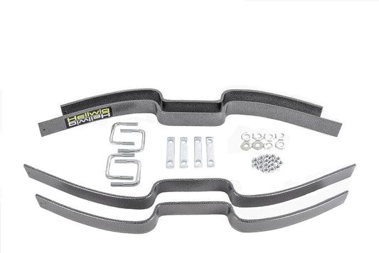 Hellwig Helper Spring Kit - Add-A-Leaf - Stock Height - Rear - Steel - Silver Powder Coat - Ford Fullsize Truck 2024 -