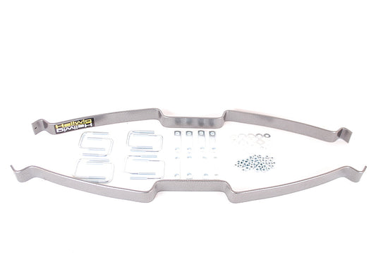 Hellwig Helper Spring Kit - EZ-990 - Add-A-Leaf - Stock Height - Rear - Steel - Silver Powder Coat - Dodge Ram