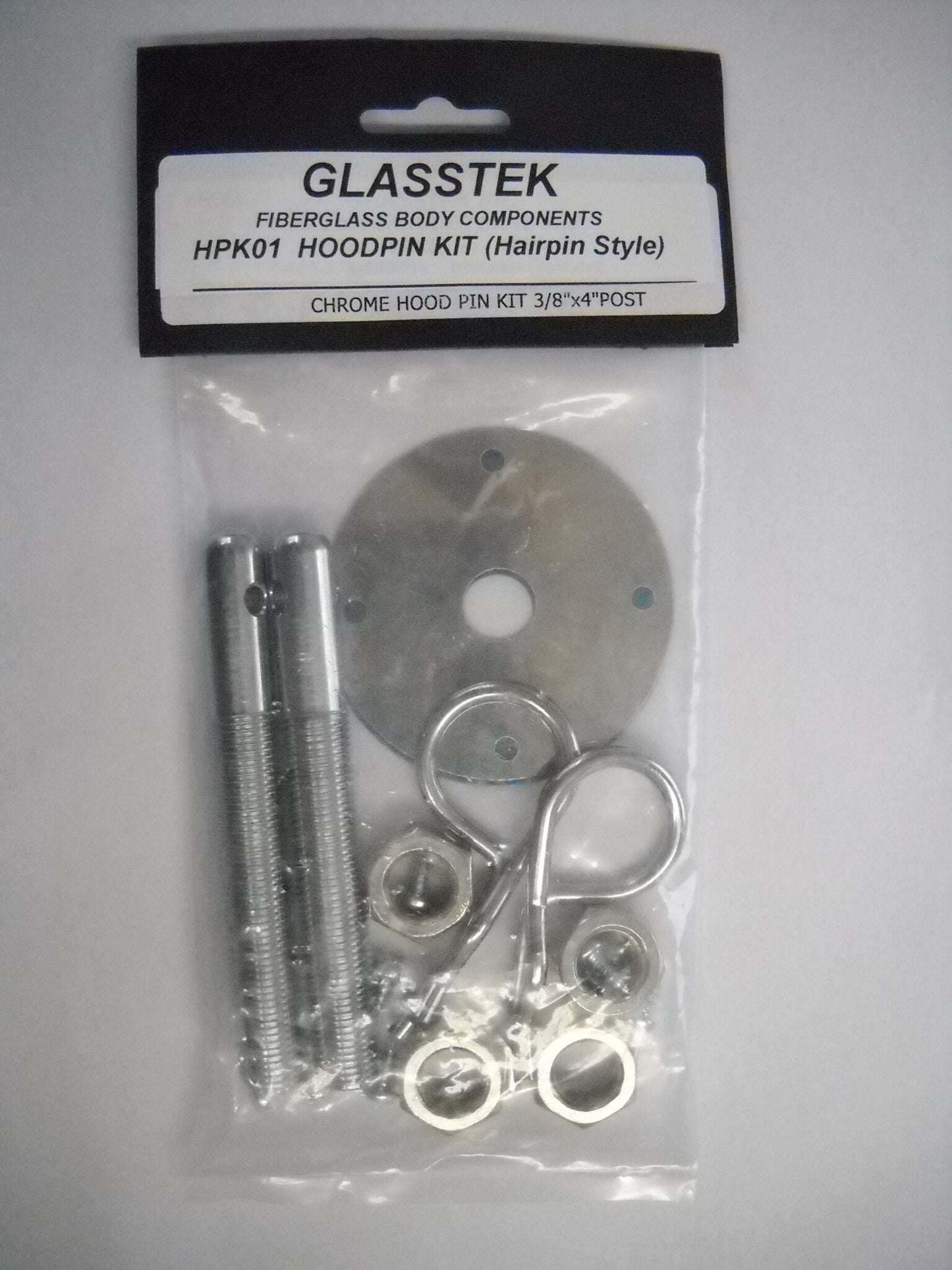 Hood Pin Kit Hairpin Style - Glasstek HPK01 product image