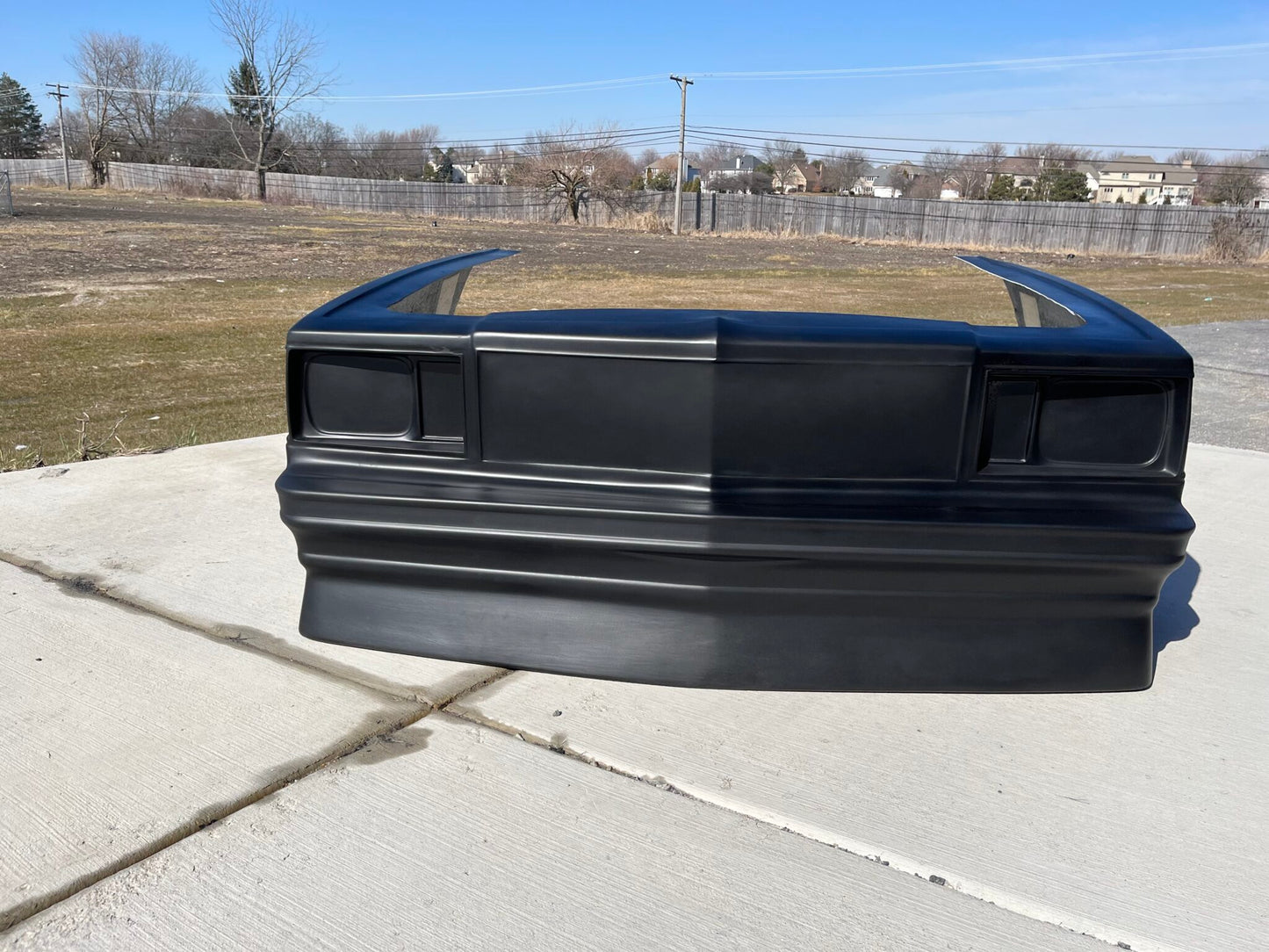 1978-1980 Malibu Pro Fiberglass Front End With Front Spoiler (Fits 81-82 Malibu) (Fits 78-88 El Camino) - Glasstek GF073