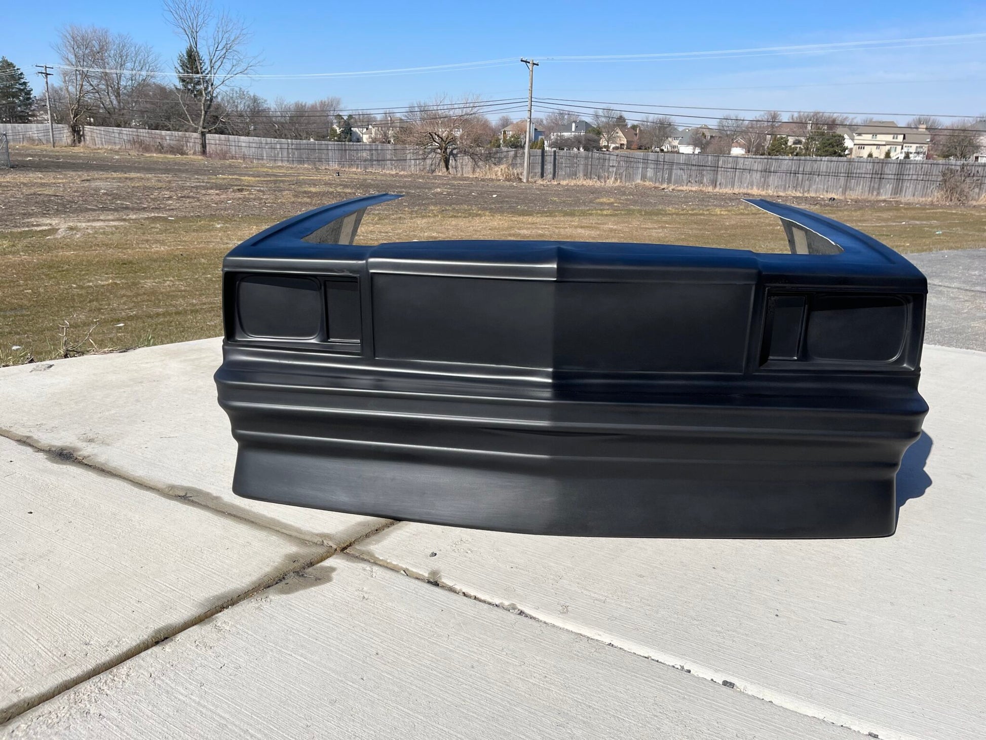 1978-1980 Malibu Pro Fiberglass Front End With Front Spoiler (Fits 81-82 Malibu) (Fits 78-88 El Camino) - Glasstek GF073