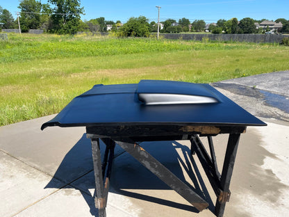 1969 Coronet / Superbee Six Pack Bolt-On Fiberglass Hood (Fits 68 With Front Trimmed Straight) - Glasstek H7084 - view 3