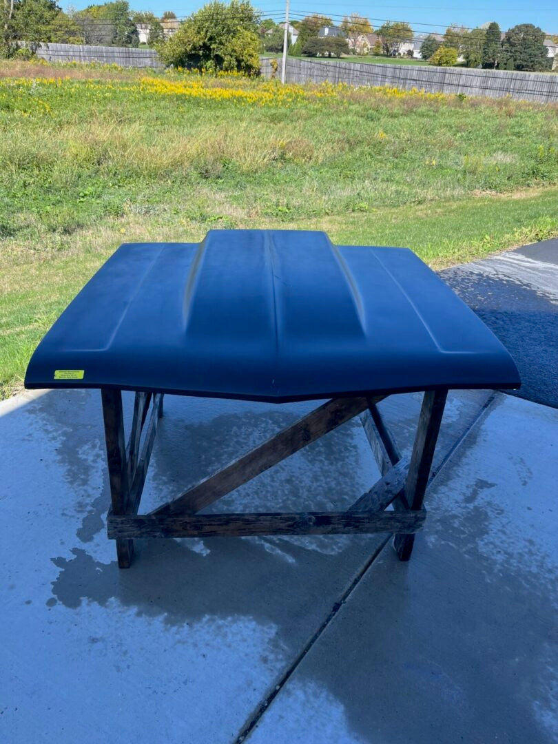 1965 Chevelle 2" Cowl Induction Bolt-On Fiberglass Hood (Full Frame) - Glasstek H1134 product image