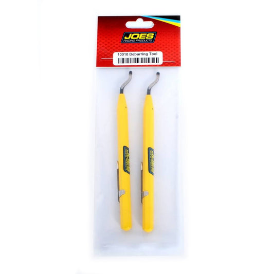 Joes Racing Products Deburring Tool - Heavy Duty - Pencil Style - Aluminum Handle - Gold Anodized - Pair