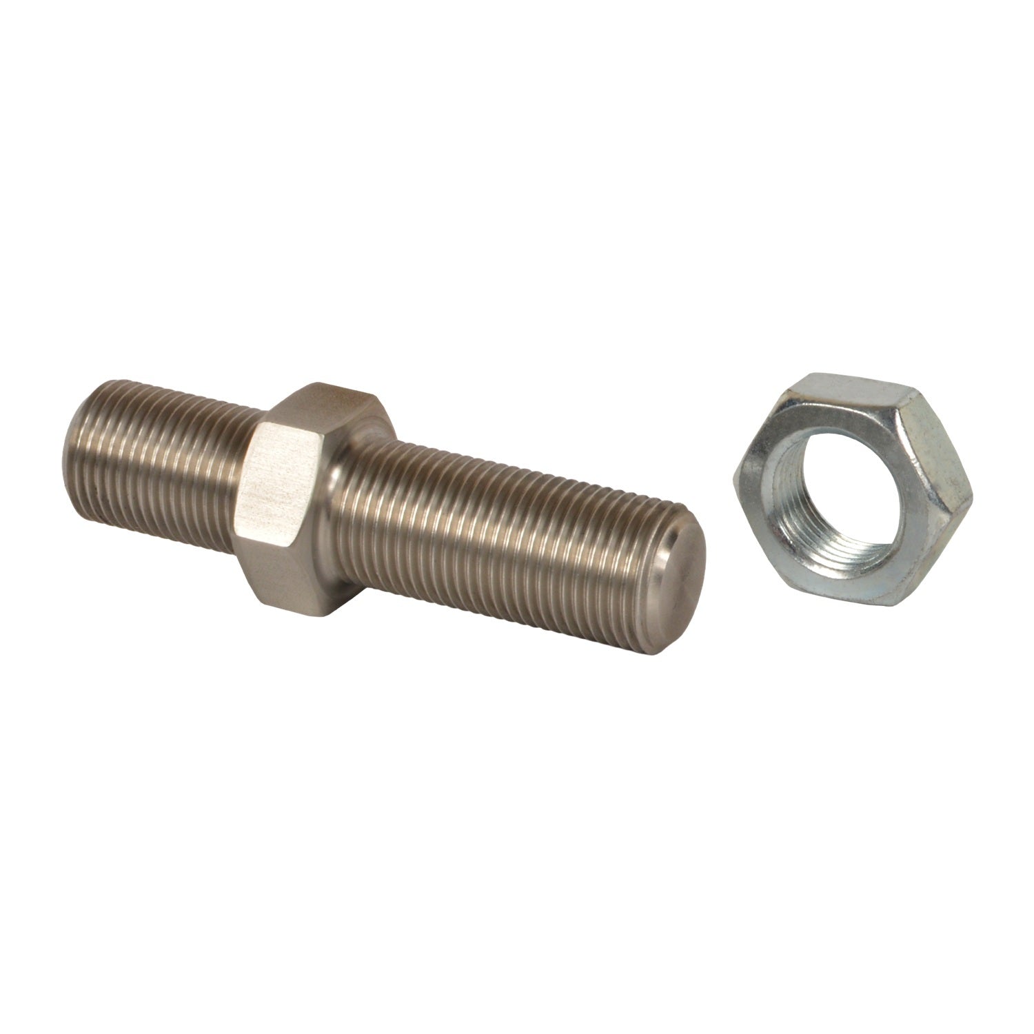 Joes Racing Products Panhard Bar Stud - 3/4-16 in Right Hand Male Thread - Steel - Zinc Plated - Adjustable Panhard