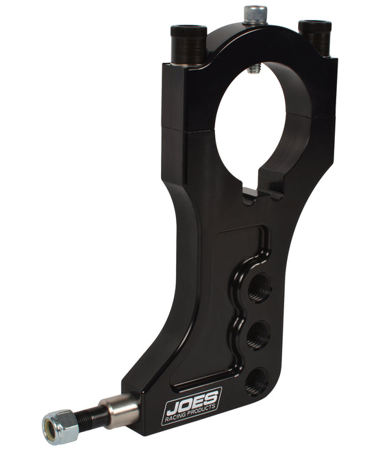 Joes Racing Products Trailing Arm Bracket - Adjustable - Clamp-On - 3 in OD Axle Tubes - Aluminum - Black Anodized - Kit
