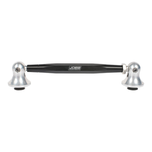 Joes Racing Products Body / Spoiler Brace - 4 in Long - Aluminum - Black Anodized - Each
