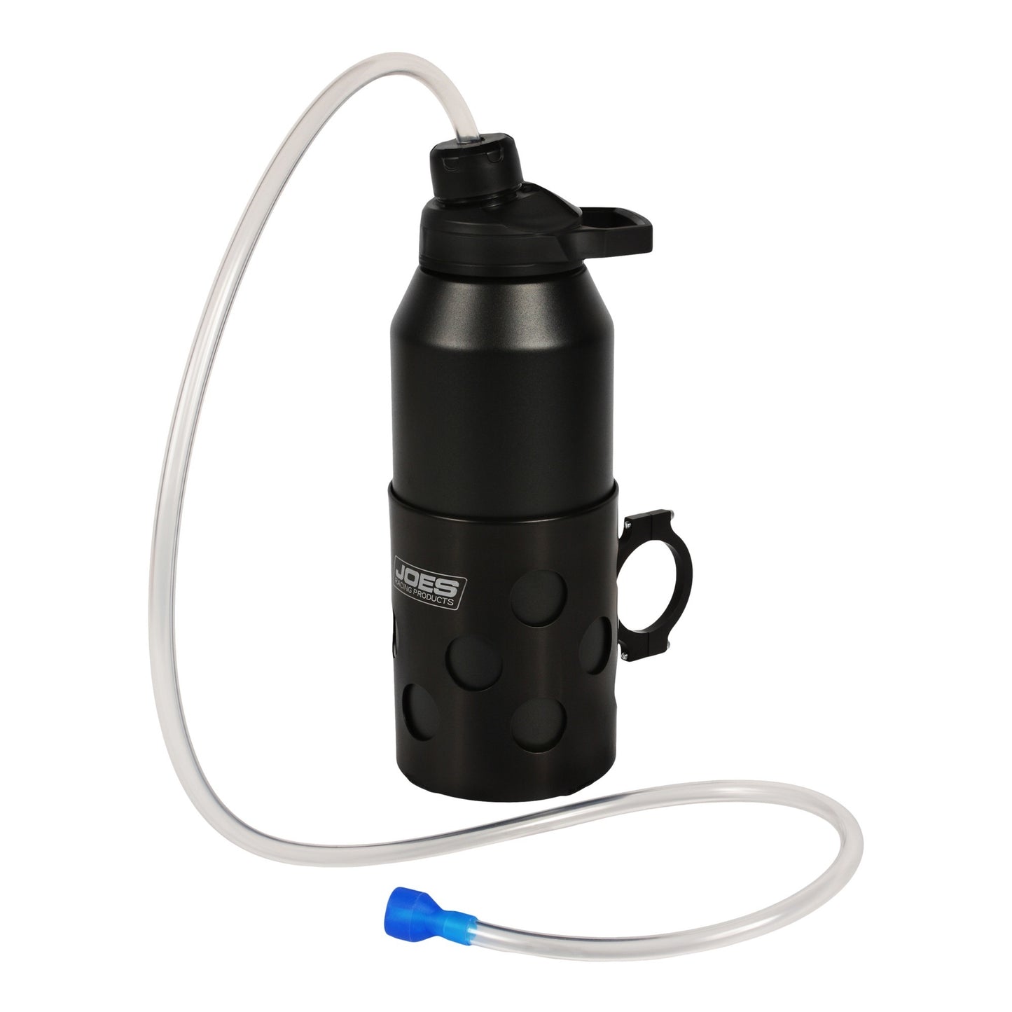 Joes Racing Products Drink Bottle Kit - Super Drink Holder - 1-3/4 in Tube - Bottle / Mount Included - Aluminum /