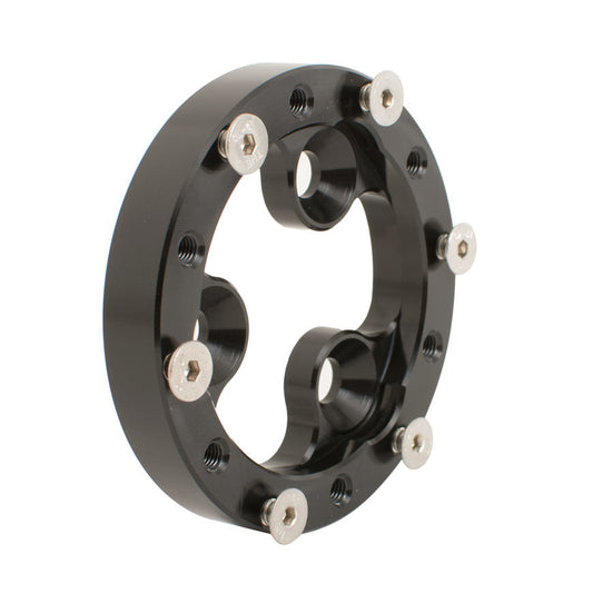 Joes Racing Products Steering Wheel Adapter - Momo Wheel to Joes 3-Bolt Steering Wheel QR - Hardware Included -