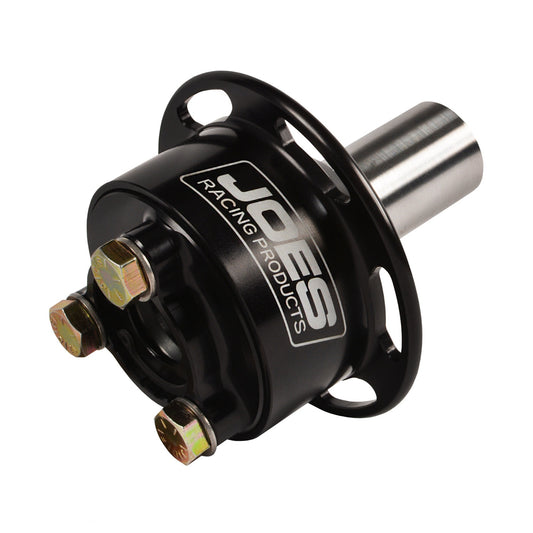 Joes Racing Products Steering Wheel Quick Release - 360 Degree Release - Spline - Aluminum - Black Anodized - 5/8 in