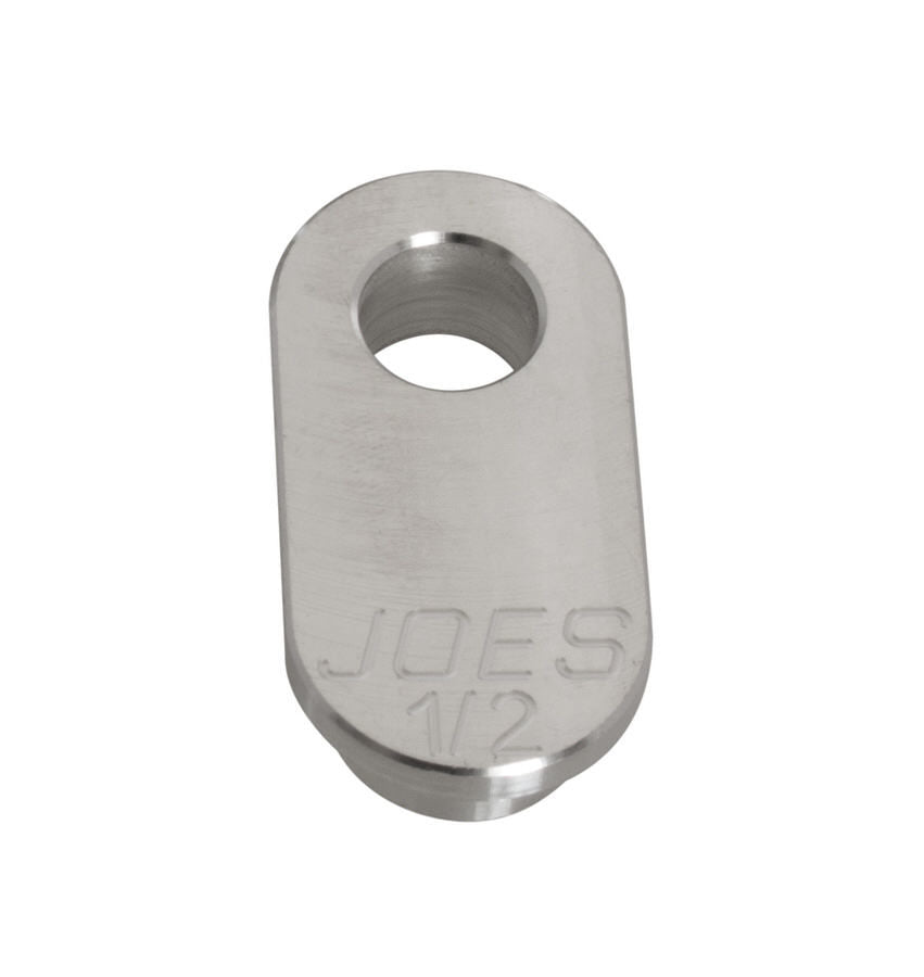 Joes Racing Products Control Arm Caster Slug - 1/2 in ID Hole - 1/2 in Offset - Aluminum - Black Anodized - Joes