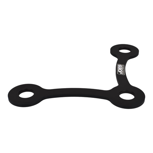 Joes Racing Products Rack and Pinion Spacer - 1/8 in Thick - Aluminum - Black Anodized - Each