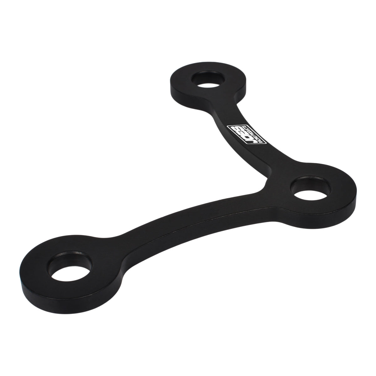 Joes Racing Products Rack and Pinion Spacer - 1/4 in Thick - Aluminum - Black Anodized - Each