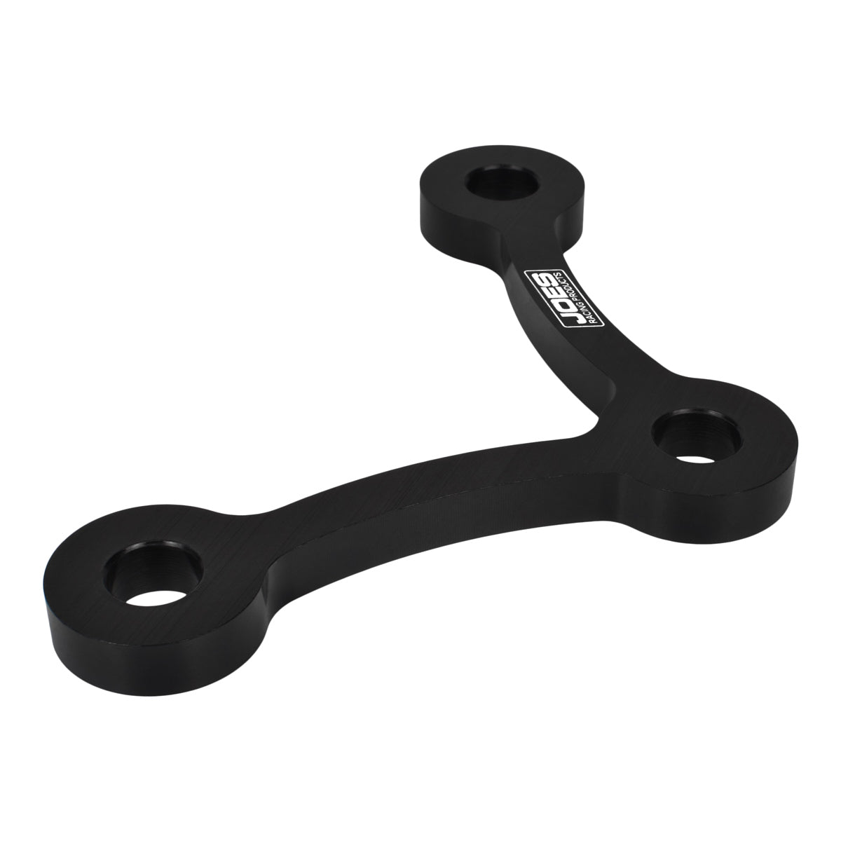 Joes Racing Products Rack and Pinion Spacer - 3/8 in Thick - Aluminum - Black Anodized - Each