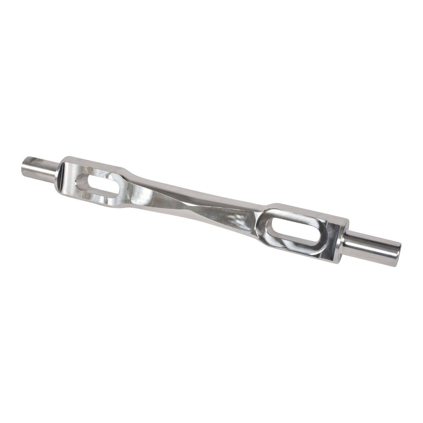 Joes Racing Products Control Arm Cross Shaft - Upper - Slotted - Aluminum - Natural - Universal - Each