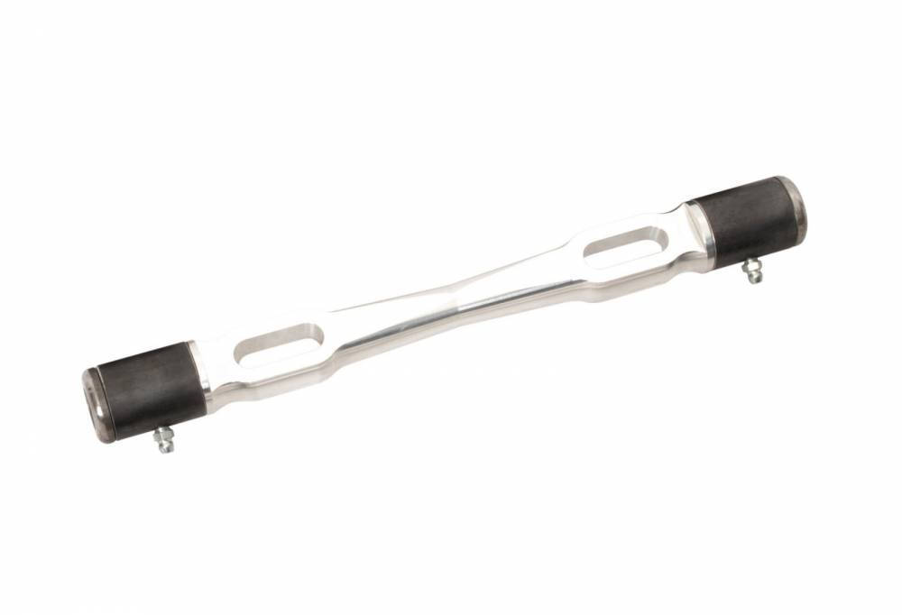 Joes Racing Products Control Arm Cross Shaft - Slotted - Bearing Style - Steel - Natural - Universal - Each