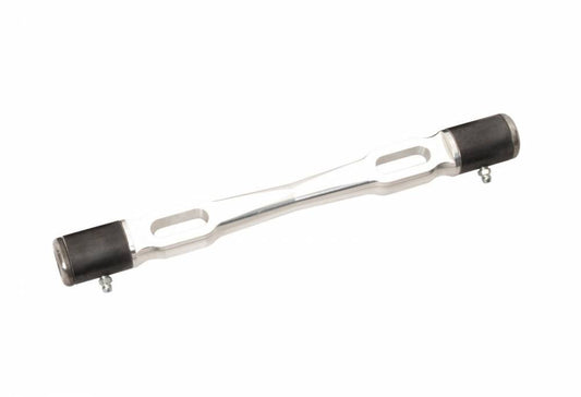Joes Racing Products Control Arm Cross Shaft - Slotted - Bearing Style - Steel - Natural - Universal - Each